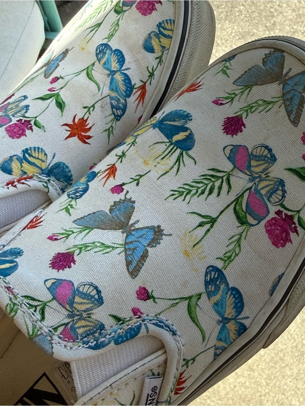 Vans x Parks Project Butterfly Slip On 7.5 - Picture 6 of 7